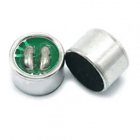 Electret Microphone Condenser Mic Sensitivity 9 x 7mm