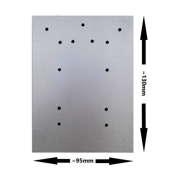 Chassis ACP 2WD for BO Motor Clamping