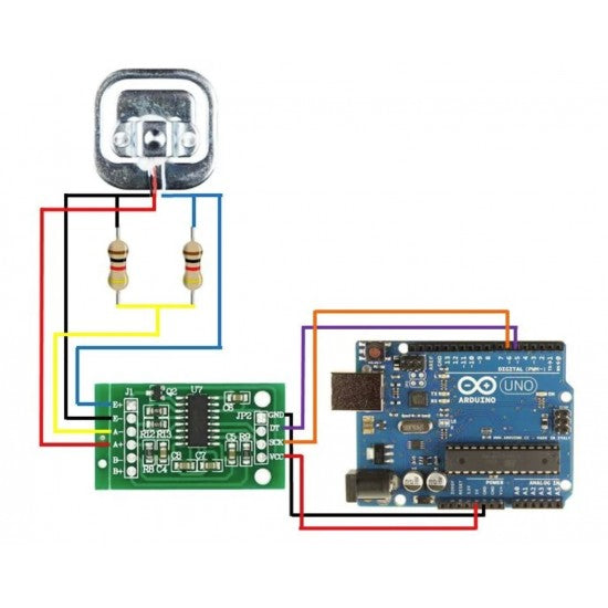 Load cell 50Kg - Electronic Weighing Scale Sensor 3-Wire