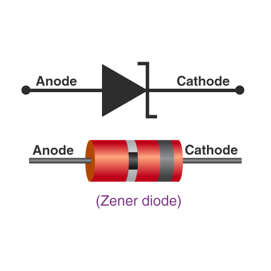 12.1V 1/2w Zener Diode