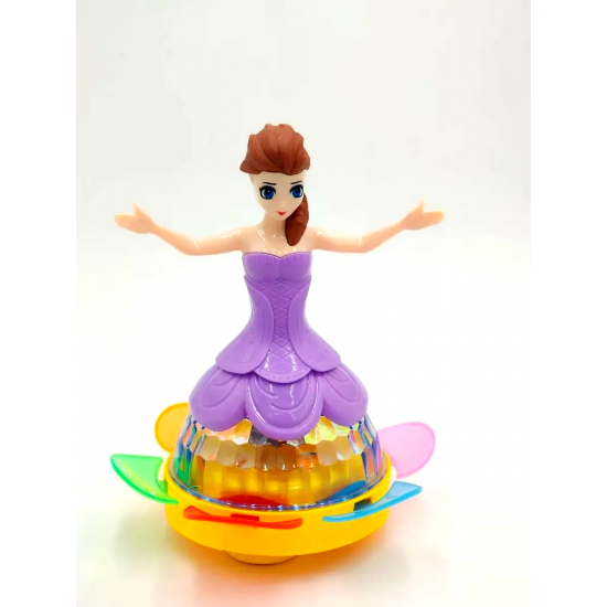 Princess Dancing Musical 360 Degree Rotating Angel Girl Doll Angel