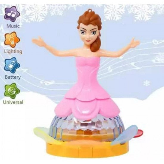 Princess Dancing Musical 360 Degree Rotating Angel Girl Doll Angel