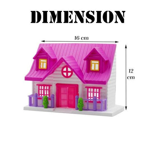 Dream House Small Loving Family Funny House Play set (Colour & Design May Vary)