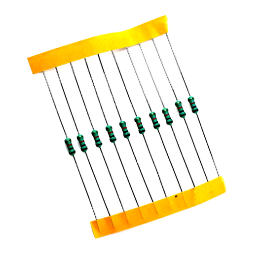 1.2K ohm 0.25W Resistor (Pack of 10)